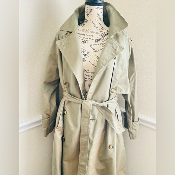 Evan Picone vintage trench coat XL - Picture 4 of 14